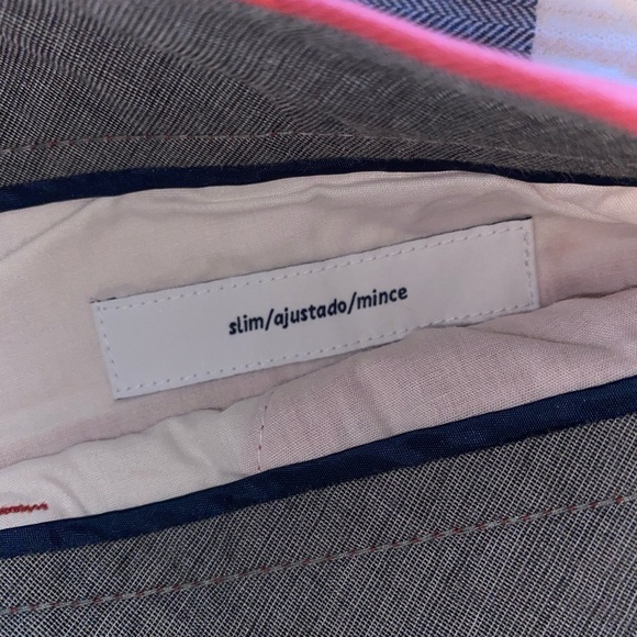 NEW Red Lobster Print Cotton Chino Shorts - Picture 6 of 9